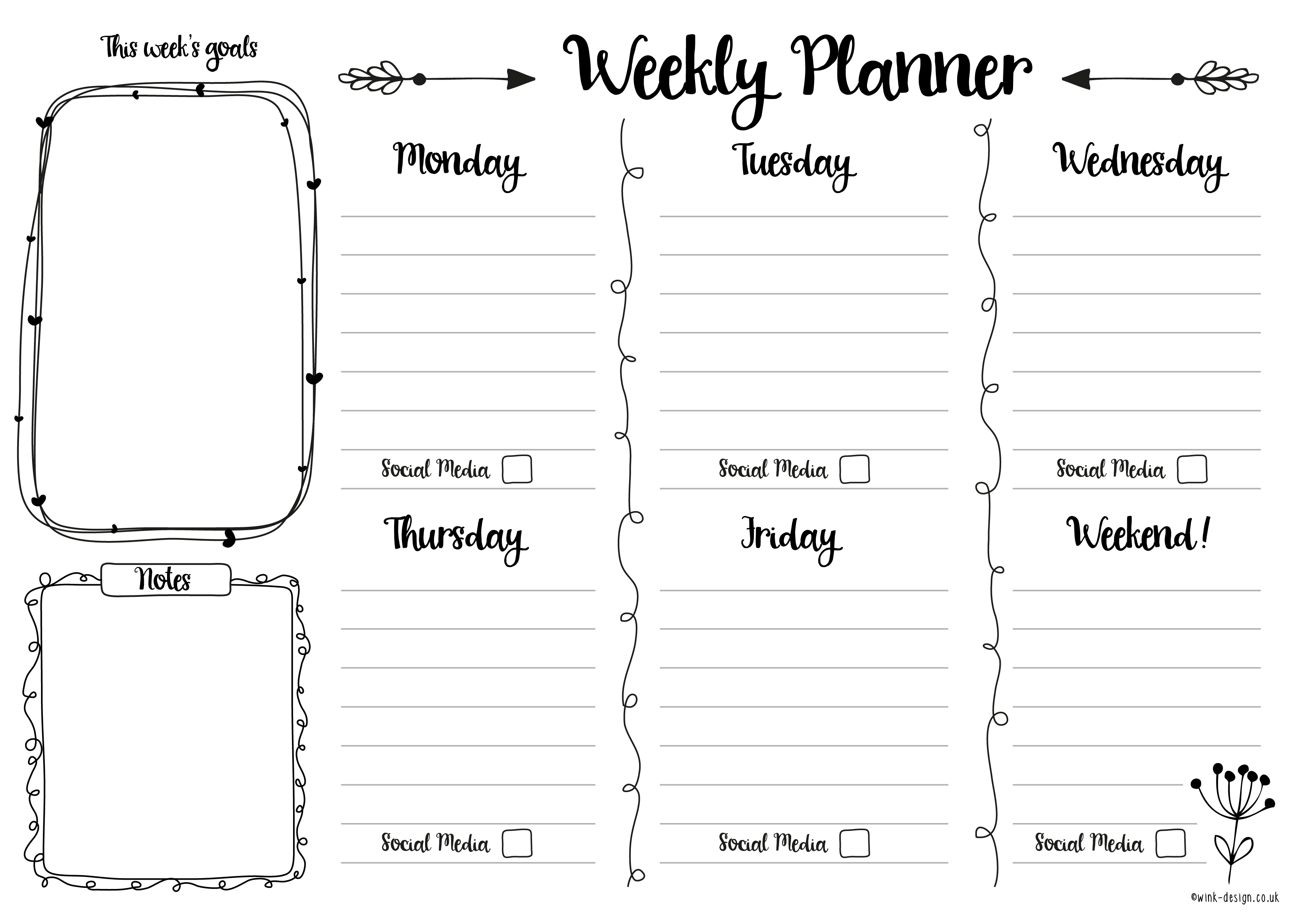 free-printable-weekly-planner-daisies-pie