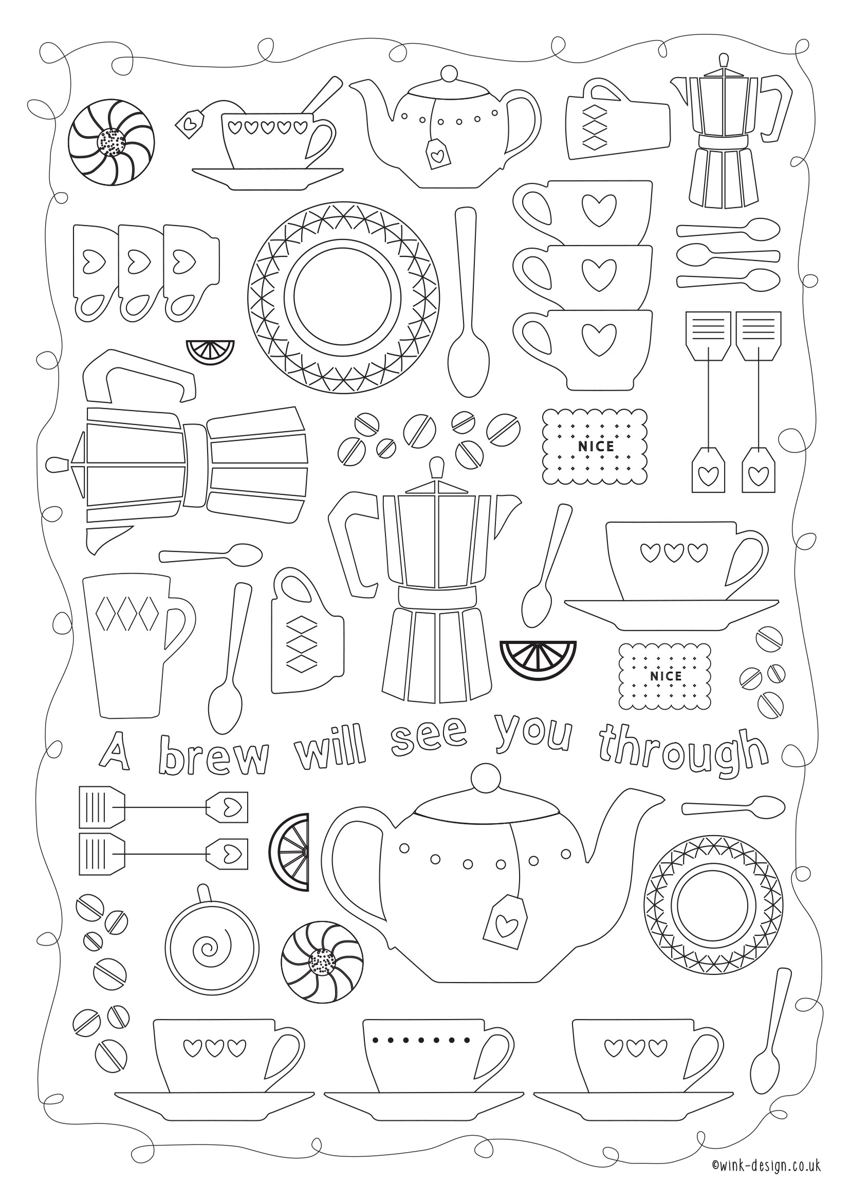 Download Free Printable Adult Colouring Pages - Inspirational ...
